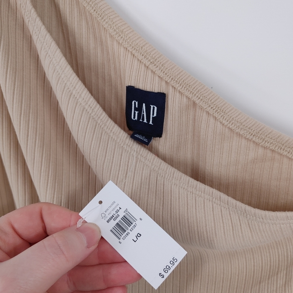 Gap Ribbed One Shoulder Dress - Picture 2 of 4